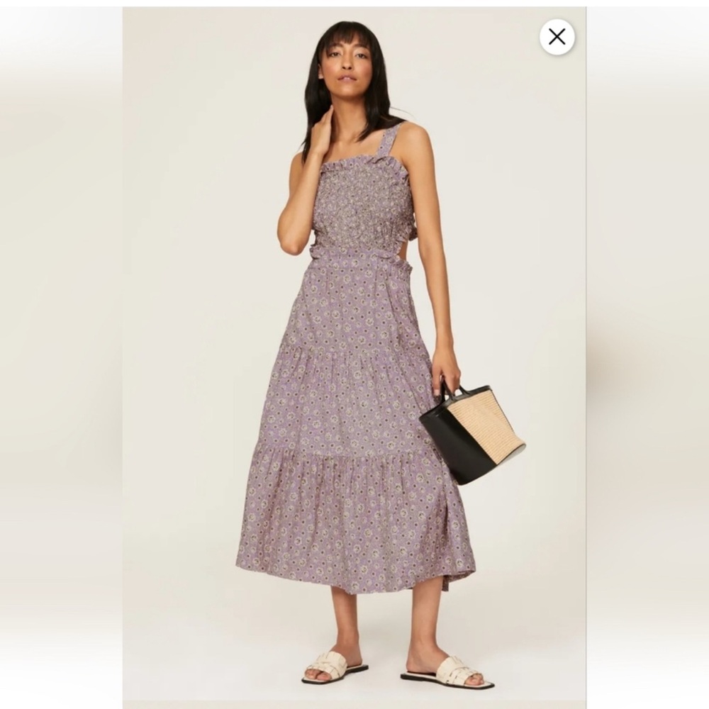 Sea New York Ida Print Apron Dress